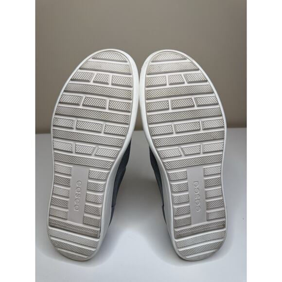 Casca Boli Slip On Sneaker Mens 11 Womens 13 Grey Knit Cushioned Athleisure Shoe - Picture 8 of 10